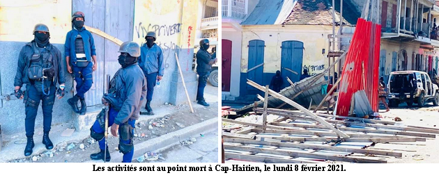 Cap-Haïtien au lendemain du 7 février 2021